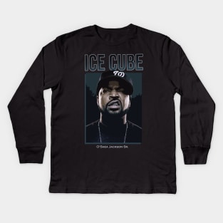 Ice Cube Hiphop Kids Long Sleeve T-Shirt